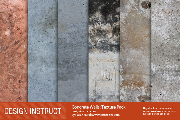 7 Free High-Quality Concrete Wall Textures