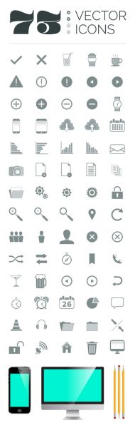 73 Vector Icons