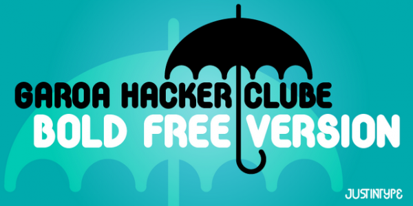 Free font: Garoa Hacker Clube